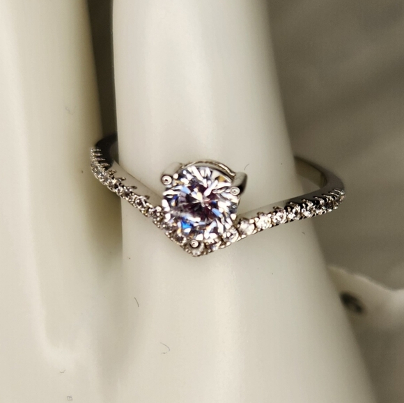 Wishbone Ring S925 - Picture 1 of 1